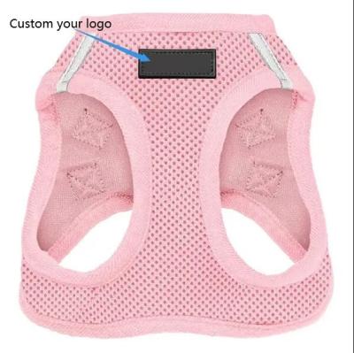 China Stocked Pet Products Success Step-In Nylon Air Dog Harness Mesh Pet Cat Harness And Leash Set For Small And Medium Dogs for sale