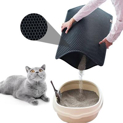 China Soft Durable Durable Stocked Cat Claw Easy Control Cat Litter Catcher Mat Water Cat Litter Trapping Mat Dispersion for Cleaning and Washing M for sale