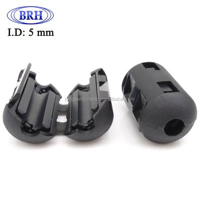 China Industrial noise suppressor magnet nizn EMI clamp removable large size ferrite core for sale