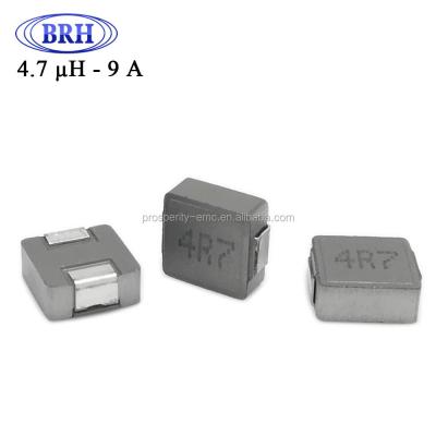 China Alloy powder 06030 size 9A shielded smd power flat wire high current inductor 4.7uh for sale