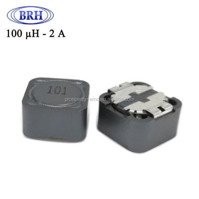 China Custom size 1207 2A high current alloy powder shielding smd power inductor 100uh for sale