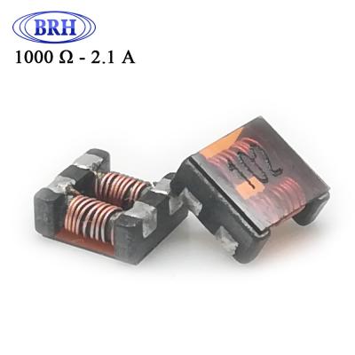 China Power line noise countermeasures for various electronic equipment. High Frequency Common Mode Choke EMC Filter Inductor 1000ohm for sale