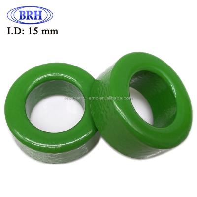 China mnzn industrial high frequency green ferrite magnet toroidal core for coil inductor for sale