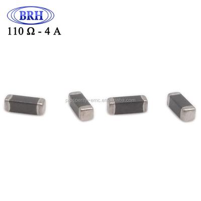 China Noise Removal For Large 1806 Mobile Devices Size 110ohm Current 4AM Ferrite Chip Bead Inductor for sale