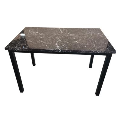 China Table Top Dining Set Single Marble Top Cheap Dining Set for sale