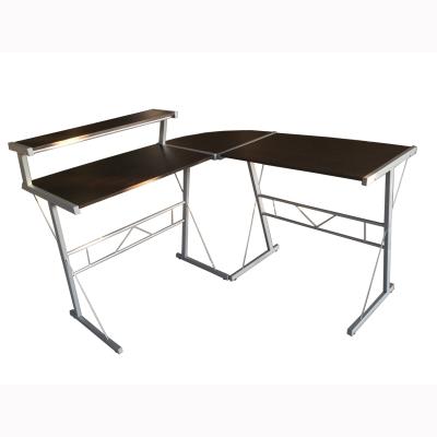 China Single Top L Style Table MDF Computer MDF Table Desk for sale