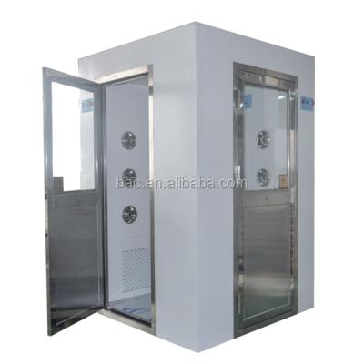 China Cleanroom Entry 380V/50Hz Two People Air Shower Clean Room Air Circulation Large Shower Room for sale