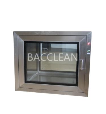 China 100 Types Lab Static Clean Room / Lab Cleanroom Pass Through Box Static Pass Through Box Standard for sale