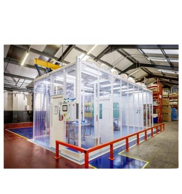 China Cleanroom Entrance Pharmacy Cold Rolled Steel Sheet Cleanroom Cleanroom Booth For Lab for sale