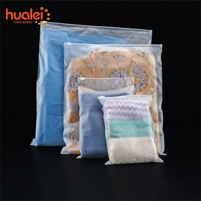 China China Recyclable Factory Wholesale Waterproof Transparent Zipper Bag Jewelry Necklace Zipper Plastic Bag for sale