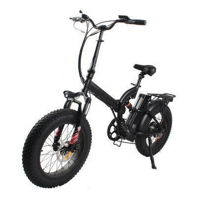 China Multifunctional fat tire folding electric bike for long trail in US/Canada warehouse for sale