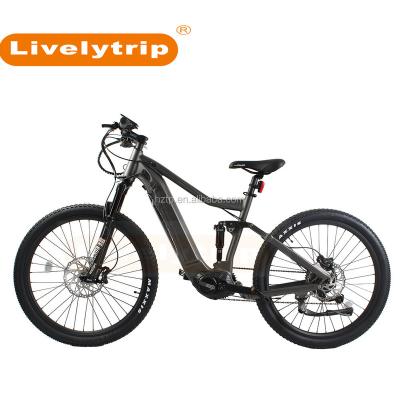 China New Product 48V 500W Motor Fast Speed ​​Mid Mountain Bike Luxury Type Electric With Soft Tail for sale