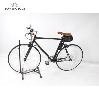 China Aluminum Alloy Retro Bike 700C Electric Speed ​​Road Bike Super Lightweight Single E Bike for sale