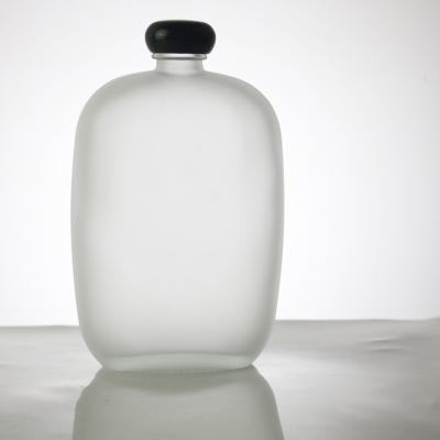 China Hot Selling Food Storage Frosted Clear Glass Sealed Bottle Net Red Juice Milk Tea Coffee Takeout Bottle for sale