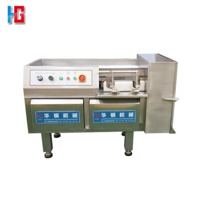 China Stainless Steel Easy Operation Frozen Meat Machine Chicken Meat Dicing Cutter for sale