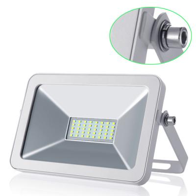 China SMD 2835 Ultra Slim Exterior Led Flood Light Fixtures , 10w Led Floodlight Outdoor for sale