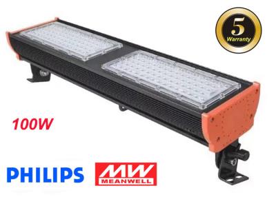 China Energy Saving 100W LED Linear High Bay For Industrial Warehouse Lighting 120lm/W for sale