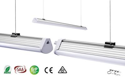 China High Efficacy Modern Linear Chandelier For Shopping Malls / Office Lighting , SAA RCM for sale