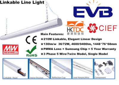 China Commercial Led Linear Light Fixture 5ft for sale