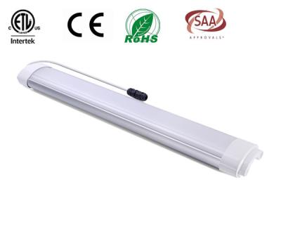 China 4ft LED Tri Proof Linear Lighting Systems 80W For Parking Lot , Aluminum Housing for sale