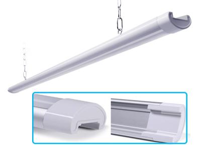 China Office Lighting Solution LED Linear Ceiling Lights IP44 With 2ft-6ft Length , No Fliker for sale