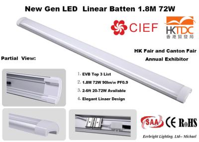 China Surface Mounting Linear Pendant Light Fixtures / LED Linear Suspended Lighting 6750lmm for sale