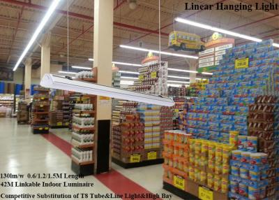 China 7800Lm Hanging 28Sets linear led lamps 42M Seamless Linkable CE / RoHS / SAA for sale