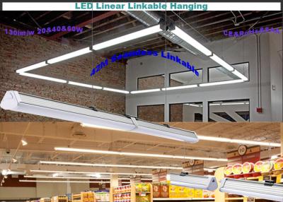 China 85RA 130Lm / w 1.5M Lucid Cover led linear light fixture Hanging and Mounting for sale