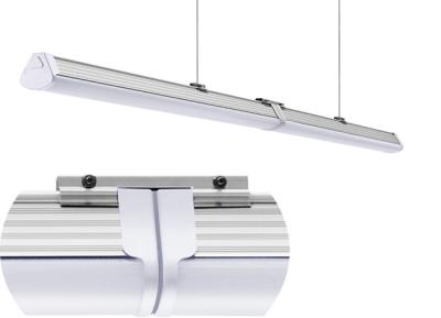 China PF0.9 IP42 0 - 10V Dimming Linear Suspended LED Lighting 20w 40w 60w 4000k for sale