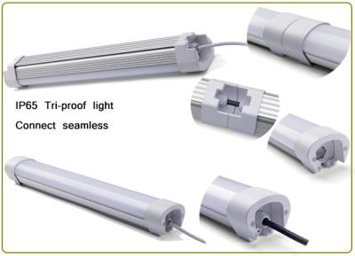 China IP65 Exterior Linear LED Lighting 0-10v Dimming 40w 4ft 5000k 1200 * 86 * 74mm for sale