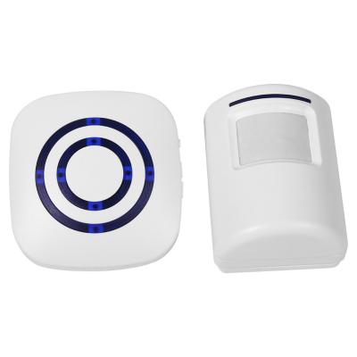 China Modern Wireless Infrared PIR Motion Sensor Door Bell Detector Door Entry Alarm Doorbell Waterproof High Quality for sale