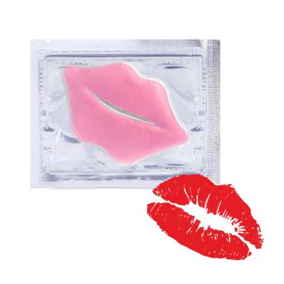 China OEM ODM private label lip gel lip collagen lip mask hydrogel drop red rose hydrogel moisturizer lip mask moisturizer for sale