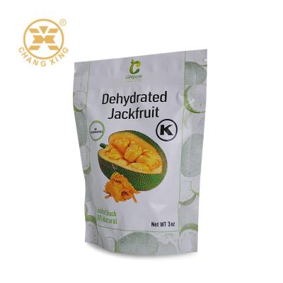 China 100g Snacks Food Dried Jackfruit Bag With Zipper Lock for sale