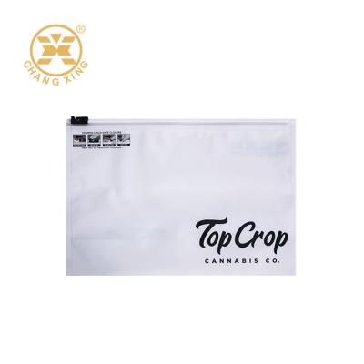 China BOPP Resealable Clothing Zipper Zip Lock Bags Pouches With Logo For Apparel zu verkaufen