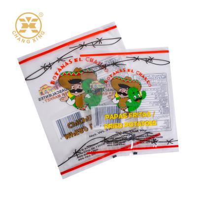 China Custom Printed Moisture Proof Plastic Packaging Bags For Snack Dried Food French Potatoes Nuts for sale