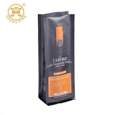 China De Folietribune van gravure Zwarte Matte Coffee Packaging Bags Aluminium op Zakdruk Te koop