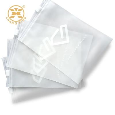 China CPPFrosted Matte Underwear Biodegradable Poly Bags für Verpackenbadebekleidung zu verkaufen