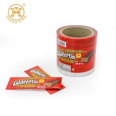 China La barra de energía laminada impresa aduana del papel de aluminio/el rollo de empaquetado del chocolate filma la película de pegamento de BOPP en venta