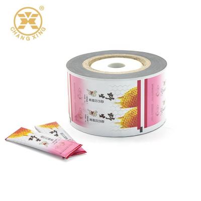 China Carrete de película plástico automático del acondicionamiento de los alimentos de 10g 20g para Honey Sauce Sachet en venta