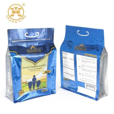 China de 10Kg 25kg del levantar bolsas biodegradables tailandesas Basmati bolsos del embalaje del arroz de 5 kilogramos en venta