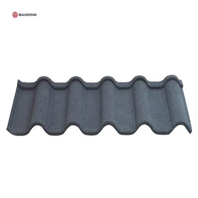 China Factory Factory Price Galvanized Metal Shingle Roma Roofing Sheets Color Stone Coated Metal Roof Tiles For Apartment for sale