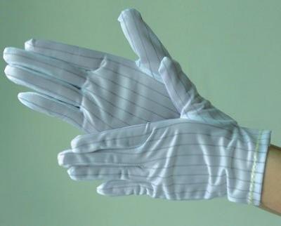 China 100% de katoenen Verbruiksgoederen Esd van SMT Gloves Antistatische Handschoenen voor Elektronika Te koop