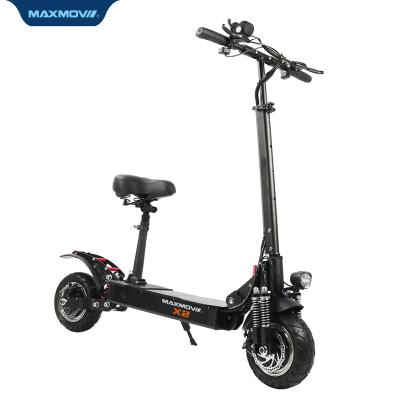 China 10 Inch Dual Fat Tire MAXMOV 2000W Motor Powerful Two Wheel Off Road Electric Scooter For Adults for sale