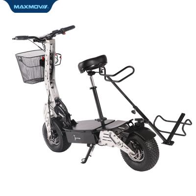 China Unisex Electric Scooter 2000W Golf Cart With Single Seat With CE Certificate And Mirrors for sale