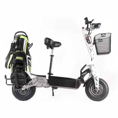 China Unisex Golf Scooter Golf Skateboard Two Wheel Electric Scooter With Golf Cart for sale