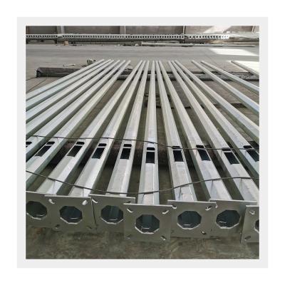 China Street Road Galvanized Road Lighting Steel Pole for sale