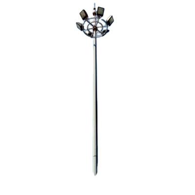 China Street Road 8m Height Of Street Light Pole , Galvanized Steel Lamp Pole for sale