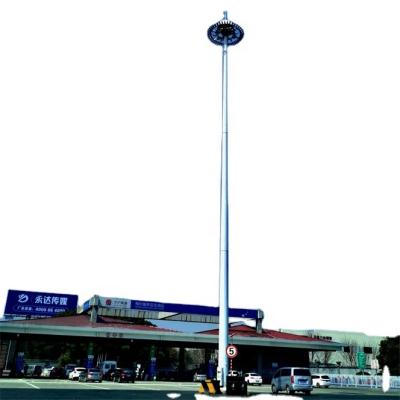 China Square For Square Or Stadium Polygonal Q345 Lighting Pole Or Equal Standard Steel Plate High Mast for sale