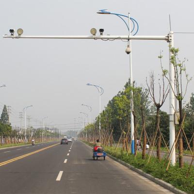 China High Quality Telescopic 20m Poles 6m 8m 10m 12m Street Road Street Q235 Pole 6m 8m 12m CCTV Camera Mast for sale