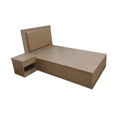 China Factory direct supply modern style bedroom bed modern wood furniture models solid wood bed for sale